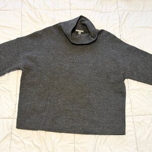 COS Charcoal Turtleneck Sweater